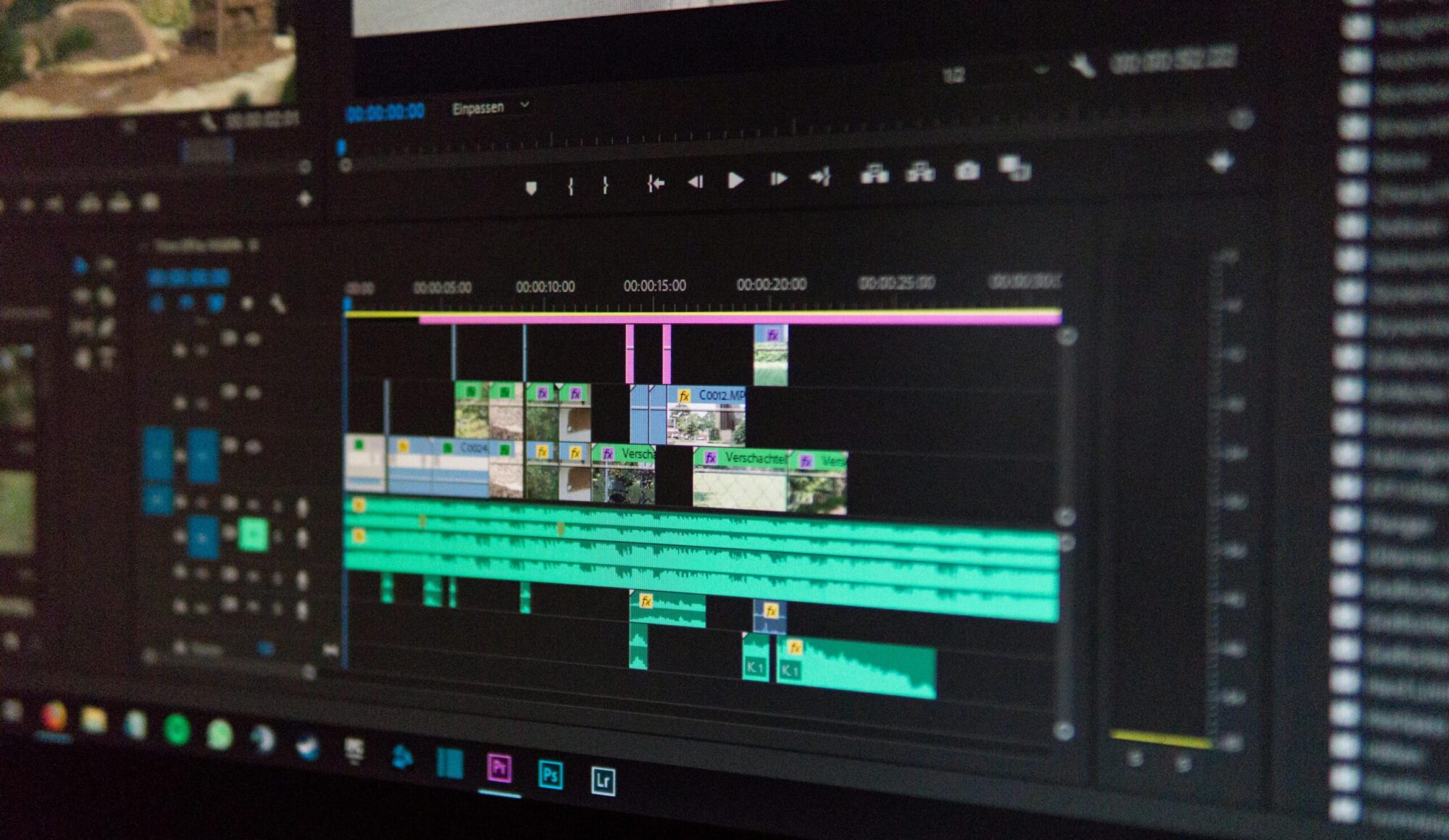 Table de montage vidéo pour optimisation